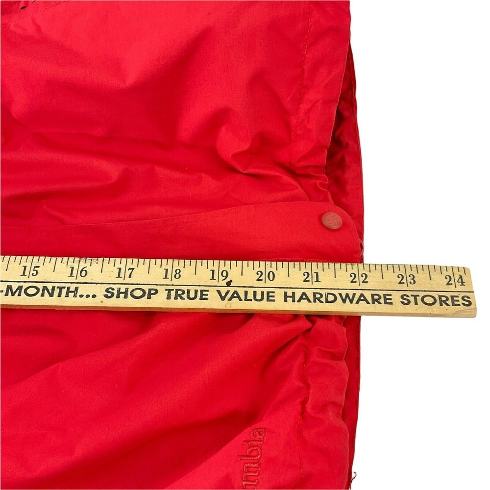 Columbia Sportswear Coat Womens Sz M Red Interchange Hooded Ski Removable Fleece - Picture 9 of 11